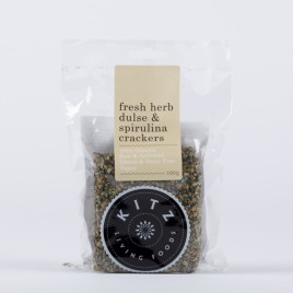 Fresh Herb, Dulse & Spirulina Crackers