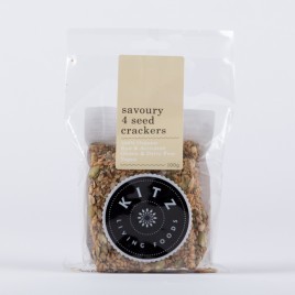 Savoury 4 Seed Crackers 100g