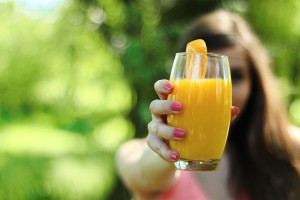 orange juice not vegan